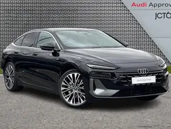 Black Used 2025 Audi A6 e-tron S-Line Sedan | £59,500