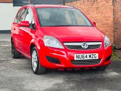 Red Used 2014 Vauxhall Zafira MPV | £3,395 (Good price)