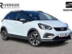 Frozen white Used 2021 Honda Jazz EX Hatchback | £17,490 (Fair price)