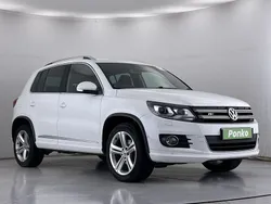 White Used 2015 VW Tiguan R-line SUV | £10,000 (Fair price)
