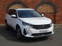 White Used 2021 Peugeot 5008 Allure Premium MPV | £17,995 (Fair price)