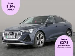 Blue Used 2022 Audi e-tron S-Line SUV | £20,113 (Good price)