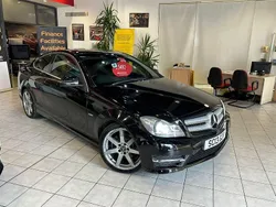 Black Used 2013 Mercedes C220 AMG Coupe | £5,492 (Fair price)