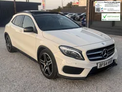 White Used 2014 Mercedes GLA220 AMG line SUV | £10,990 (Fair price)