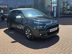 Black Used 2024 Citroën C3 PureTech Hatchback | £15,495 (Fair price)