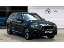 Black Used 2018 BMW X3 M Sport SUV | £26,418 (Fair price)