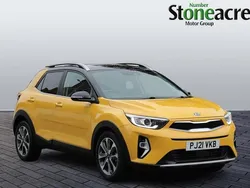 Yellow Used 2021 Kia Stonic 4 SUV | £11,495 (Good price)