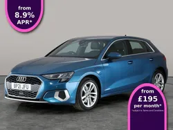 Blue Used 2021 Audi A3 Sportback e-tron Sport Sedan | £15,086 (Good price)