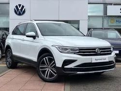 White Used 2023 VW Tiguan Elegance SUV | £28,795 (Fair price)