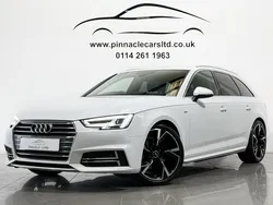 White Used 2016 Audi A4 S-Line Estate | £12,450 (A bit pricey)