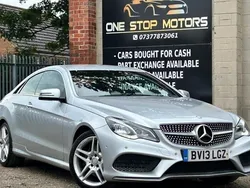 Silver Used 2013 Mercedes E250 AMG Coupe | £7,495 (Fair price)