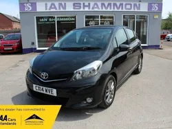 Black Used 2014 Toyota Yaris Plus Hatchback | £6,295 (Fair price)