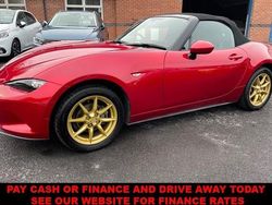 Red Used 2015 Mazda MX5 Cabriolet | £9,695 (Good price)
