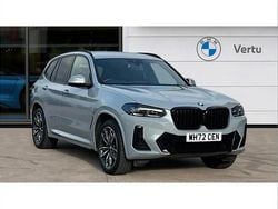 Grey Used 2022 BMW X3 M Sport SUV | £38,995 (A bit pricey)