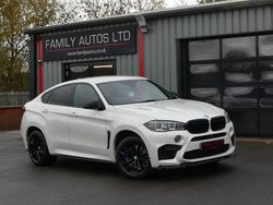 White Used 2017 BMW X6 M SUV | £30,800 (Fair price)