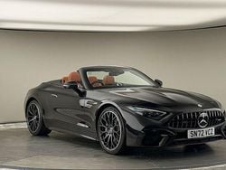 Obsidian black Used 2023 Mercedes SL43 AMG Premium Plus Cabriolet | £67,500