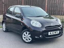 Black Used 2012 Nissan Micra Acenta Hatchback | £6,495 (Fair price)