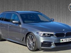 Blue Used 2020 BMW 520 M Sport Estate | £25,499 (Fair price)