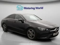 Black Used 2021 Mercedes CLA180 AMG line Sedan | £20,500 (Fair price)