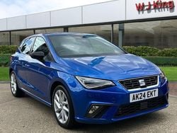 Blue Used 2024 Seat Ibiza FR Hatchback | £17,395 (Fair price)