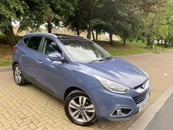 Blue Used 2014 Hyundai ix35 Premium SUV | £3,290 (Fair price)