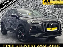 Black Used 2021 DS Automobiles DS3 Crossback Performance SUV | £14,595 (Fair price)