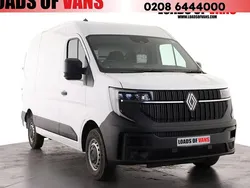 White New 2025 Renault Master Van | £26,990 (A bit pricey)