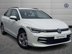 White Used 2024 VW Golf VIII Life Estate | £21,849 (Fair price)