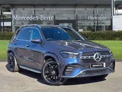 Blue Used 2024 Mercedes GLE450 AMG AMG line SUV | £70,000 (Fair price)