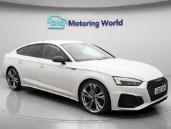 White Used 2022 Audi A5 Black Edition Coupe | £28,500 (A bit pricey)