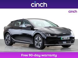 Black Used 2022 Kia EV6 Air SUV | £19,849 (Fair price)