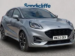 Solar silver (premium paint) Used 2023 Ford Puma Hatchback | £15,211 (Fair price)