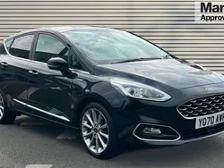 Black Used 2021 Ford Fiesta Vignale Hatchback | £16,481 (A bit pricey)