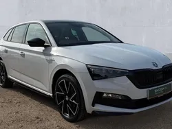 White Used 2023 Skoda Scala Monte Carlo Hatchback | £17,860 (Fair price)