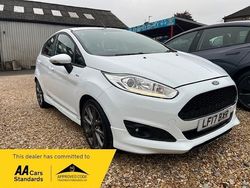 White Used 2017 Ford Fiesta ST-Line Hatchback | £5,495 (Fair price)