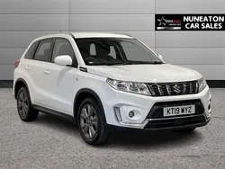 White Used 2019 Suzuki Vitara SZ-T SUV | £11,900 (Fair price)