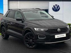 Black Used 2021 VW T-Roc Black Edition SUV | £15,390 (Fair price)
