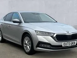 Brilliant silver metallic Used 2023 Skoda Octavia SE L Hatchback | £20,880 (Fair price)