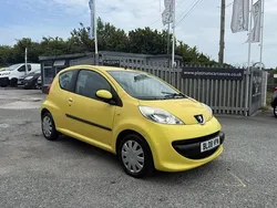 Yellow Used 2008 Peugeot 107 Hatchback | £2,795 (Fair price)