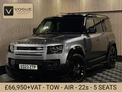 Grey Used 2023 Land Rover Defender HSE Dynamic SUV | £66,950 (Expensive)
