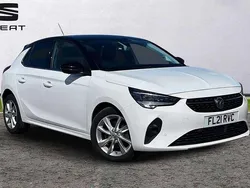 White Used 2021 Vauxhall Corsa Elite Hatchback | £9,995 (Good price)