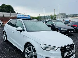 White Used 2014 Audi A3 S-Line Hatchback | £6,100