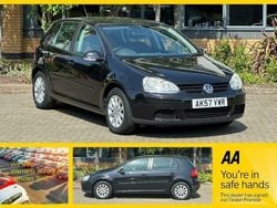 Black Used 2007 VW Golf V Match Hatchback | £4,925 (Expensive)