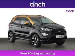 Black Used 2019 Ford Ecosport ST-Line SUV | £10,699 (Fair price)