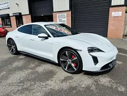 White Used 2021 Porsche Taycan Sedan | £45,750 (Fair price)