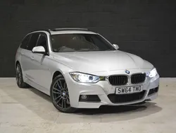 Silver Used 2015 BMW 330 M Sport Estate | £11,995 (Fair price)