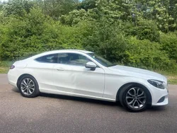 White Used 2016 Mercedes C200 Coupe | £12,295 (Fair price)