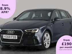 Used 2020 Audi A3 Sportback S-Line Hatchback | £12,537 (Super price)