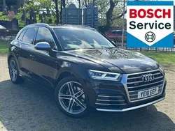 Black Used 2018 Audi SQ5 S-Line SUV | £26,994 (Fair price)