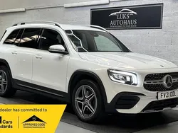 White Used 2021 Mercedes GLB200 AMG line SUV | £19,395